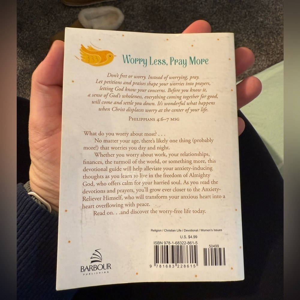 Worry Less Pray More Book - Picture 2 of 3